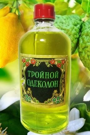 История и состав тройного одеколона